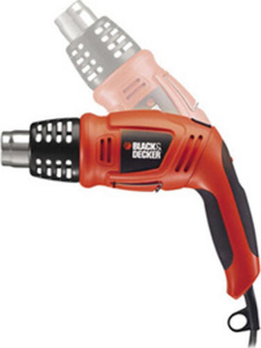 Black & Decker KX1693 Heißluftpistole 450 l/min 560 C 1800 W Rot