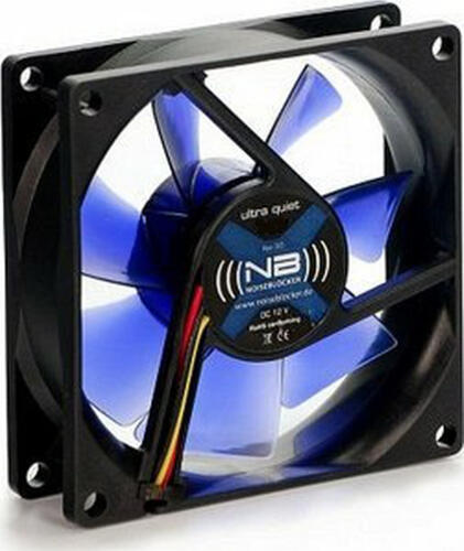 Noiseblocker BlackSilentFan XR1 Computergehäuse Ventilator 6 cm Schwarz