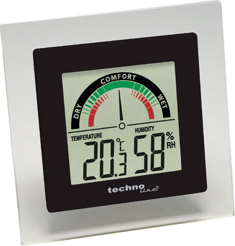 Technoline WS 9415 Digitale Wetterstation Schwarz, Grau