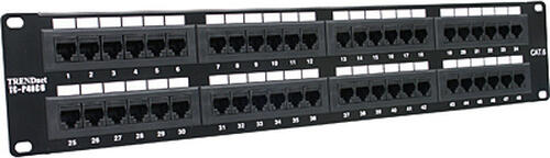 Trendnet 48-port Cat6 Unshielded Patch Panel