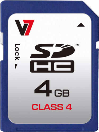 V7 SDHC Speicherkarte 4GB Class 4