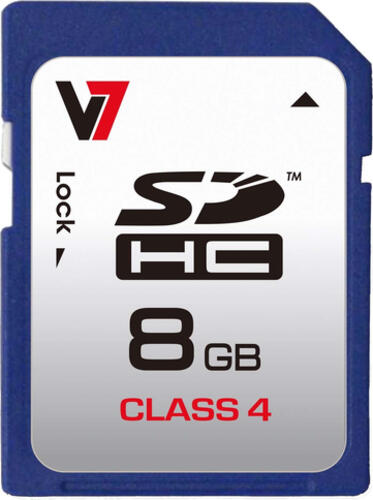 V7 SDHC Speicherkarte 8GB Class 4