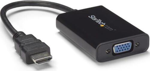 StarTech.com HDMI auf VGA Video Konverter mit Audio fuer Desktop PC / Laptop / Ultrabook - 1920x1080