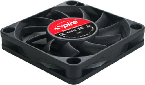 Spire Fan Blower Ventilator Schwarz