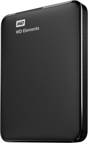 Western Digital WD Elements Portable Externe Festplatte 1 TB 2.5 Micro-USB B 3.2 Gen 1 (3.1 Gen 1) Schwarz