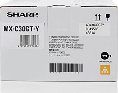 Sharp MXC30GTY Tonerkartusche 1 Stück(e) Original Gelb