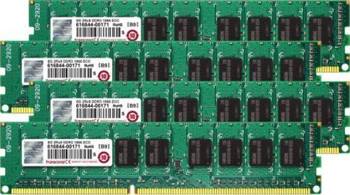 Transcend JetRam TS32GJMA545H Speichermodul 32 GB 4 x 8 GB DDR3 1866 MHz ECC