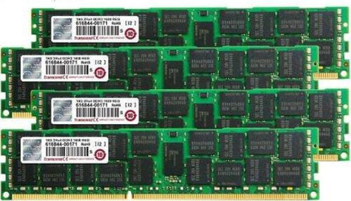 Transcend JetRam TS32GJMA533Y Speichermodul 32 GB 4 x 8 GB DDR3 1333 MHz ECC