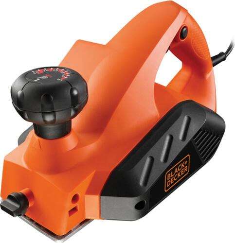 Black & Decker KW712-QS Elektrischer Handhobel Schwarz, Orange 17000 RPM 650 W