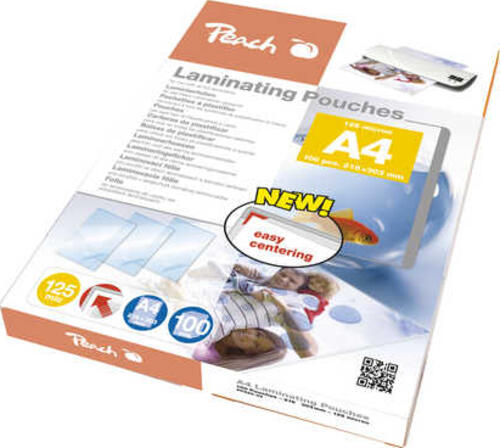 Peach PP525-02 Laminierfolie A4 100 Stück(e)