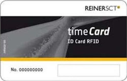 Reiner SCT timeCard Chipkarten 50 (DES) Kontaktfreie Smart Card