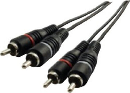 Schwaiger CIK5415 Audio-Kabel 1,5 m 2 x RCA Schwarz