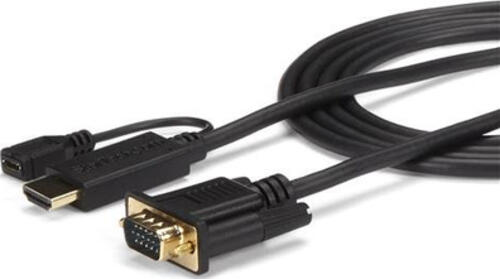 StarTech.com 90cm aktives HDMI auf VGA Konverter Kabel - HDMI zu VGA Adapter