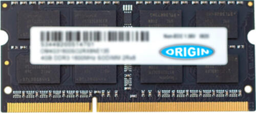 Origin Storage 8GB DDR3 1600MHz SODIMM 2Rx8 Non-ECC 1.35V Speichermodul 1 x 8 GB