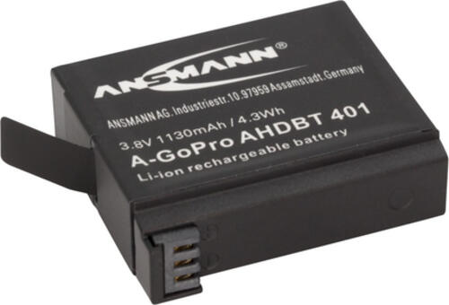 Ansmann 1400-0066 Kamera-/Camcorder-Akku Lithium-Ion (Li-Ion) 1130 mAh