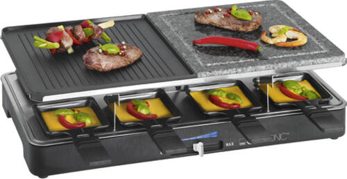 Clatronic RG 3518 Raclette Grill 1400 W Schwarz