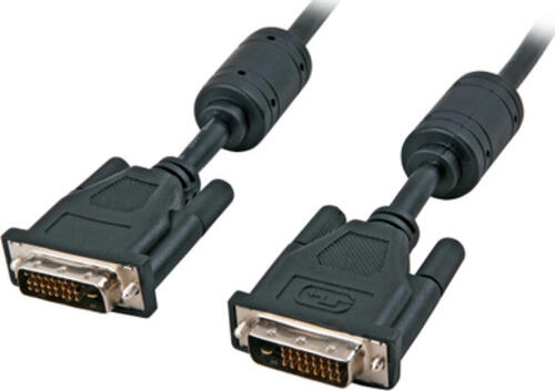 EFB Elektronik 20m DVI-D - DVI-D DVI-Kabel Schwarz