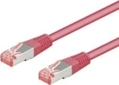 Goobay CAT 6-2000 SSTP PIMF 20.0m Netzwerkkabel Magenta 20 m