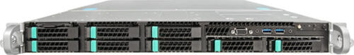Intel R1208WT2GSR Server-Barebone Intel C612 LGA 2011-v3 Rack (1U) Schwarz, Silber