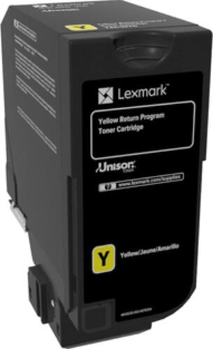 Lexmark 74C20Y0 Tonerkartusche 1 Stück(e) Original Gelb