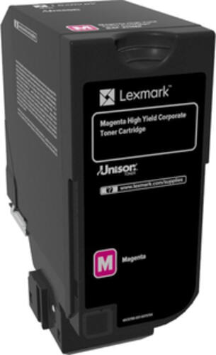 Lexmark 84C2HME Tonerkartusche 1 Stück(e) Original Magenta