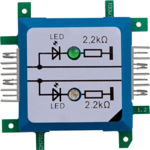 ALLNET 125694 LED Blau, Grün