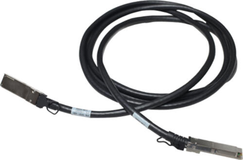 HPE 100GB QSFP28 3m InfiniBand/Glasfaserkabel QSFP+ Aluminium, Schwarz