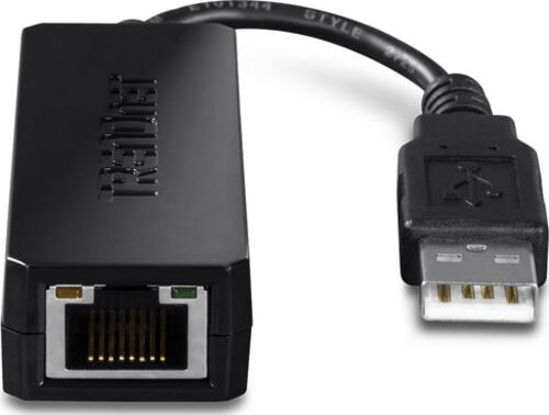 Secomp TU2-ET100 RJ-45 USB A Schwarz