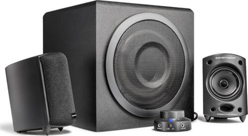 Wavemaster MOODY BT Lautsprecherset 65 W Universal Grau 2.1 Kanäle 15 W Bluetooth