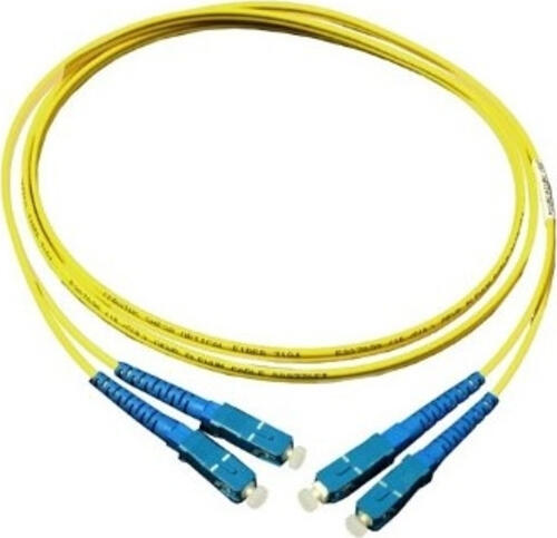 Alcasa LW-905SC InfiniBand/Glasfaserkabel 5 m SC Blau, Gelb