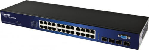 ALLNET 127211 Managed L2 Gigabit Ethernet (10/100/1000) 19U Schwarz