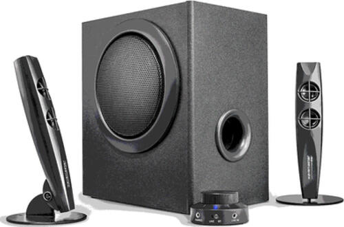 Wavemaster Stax BT Lautsprecherset Universal Schwarz 2.1 Kanäle 20 W Bluetooth