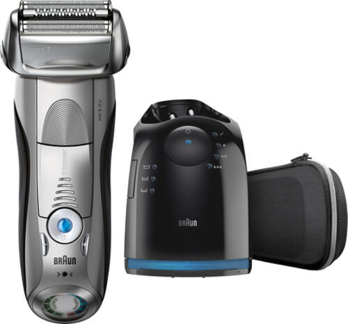 Braun Series 7 7898cc Wet&Dry Folienschaber Trimmer Silber