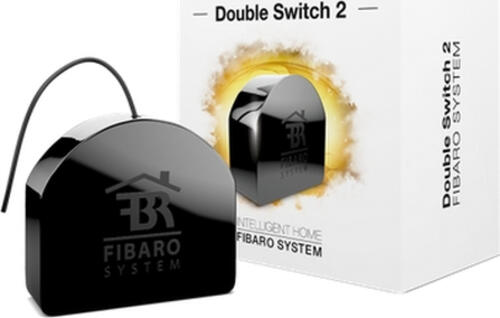 Fibaro FGS-223 ZW5 Leistungsrelais Schwarz