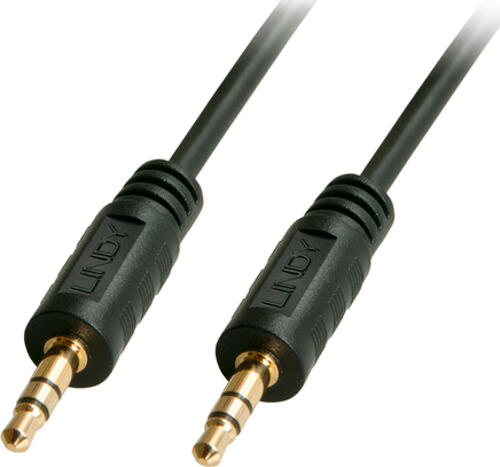 Lindy 35644 Audio-Kabel 5 m 3.5mm Schwarz