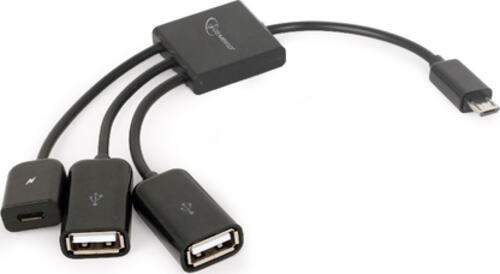 Gembird UHB-OTG-02 Schnittstellen-Hub USB 2.0 Micro-B