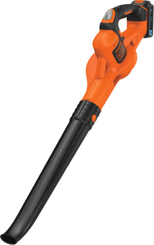 Black & Decker GWC1820PST-QW Akku-Laubbläser 209 km/h Schwarz, Orange 18 V Lithium-Ion (Li-Ion)