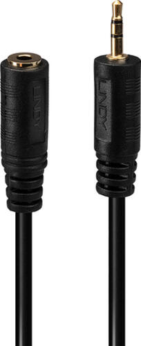 Lindy 35698 Audio-Kabel 0,2 m 2.5mm 3.5mm Schwarz