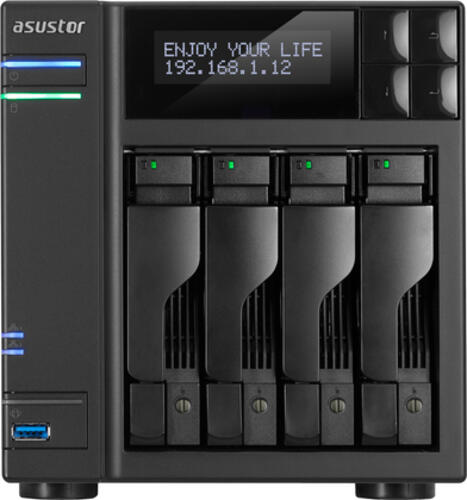 Asustor AS7004T-I5 NAS 8 GB DDR3 ADM Schwarz