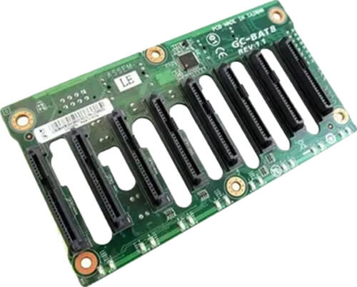 Lenovo 7XH7A05906 Hard Drive Backplane 2.5 I/O ports panel Grün