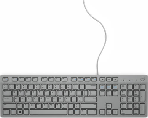 DELL KB216 Tastatur USB QWERTY US International Grau