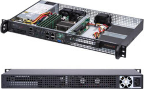 Supermicro SuperServer 5019A-FTN4 Intel SoC BGA 1310 Rack (1U) Schwarz