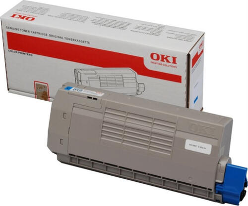 OKI Cyan Toner Cartridge Tonerkartusche Original