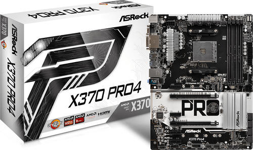 Asrock X370 Pro4 AMD X370 Sockel AM4 ATX