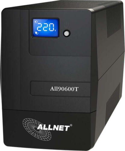 ALLNET ALL90600T Unterbrechungsfreie Stromversorgung (USV) Line-Interaktiv 0,6 kVA 360 W 4 AC-Ausgänge