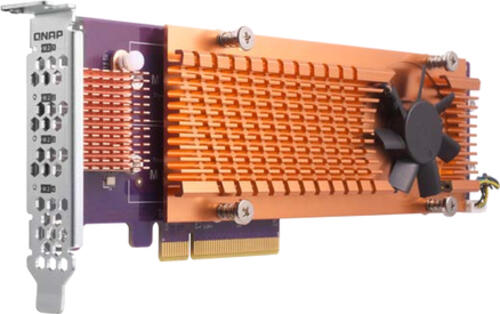 QNAP QM2-4P-384A Schnittstellenkarte/Adapter Eingebaut PCIe