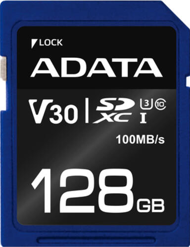 ADATA ASDX128GUI3V30S-R Speicherkarte 128 GB SDXC UHS-I Klasse 10