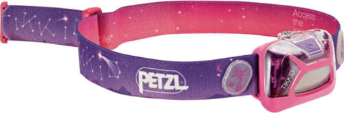 Petzl TIKKID Pink Stirnband-Taschenlampe