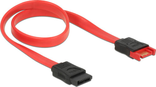 DeLOCK 83953 SATA-Kabel 0,3 m SATA 7-pin Schwarz, Rot