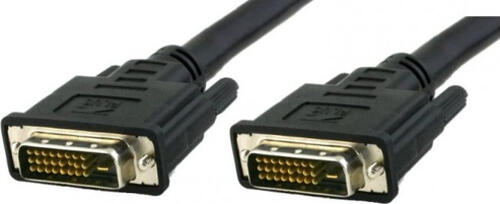 Techly ICOC-DVI-8150 DVI-Kabel 5 m DVI-D Schwarz